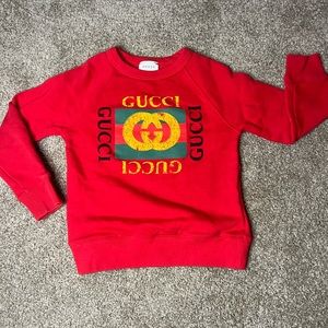 Authentic kids Gucci sweatshirt